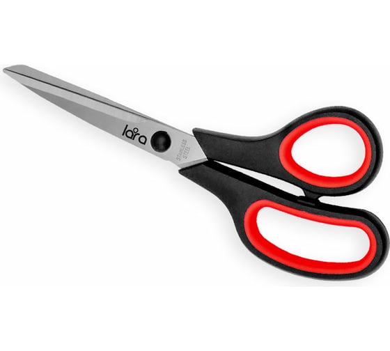 Изображение товара Ножницы Lara 21.5 см прорезиненные ручки, сверхострая заточка, блистер LR05-90 BLISTER