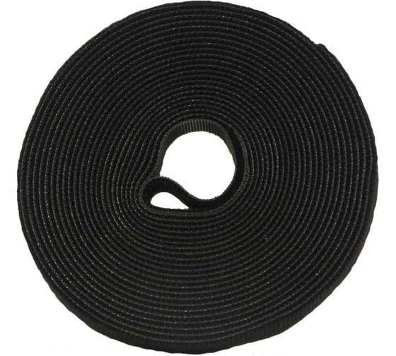 Изображение товара Лента-липучка многоразовая Retic 14,5 мм 5 м, черная WASN-14.5x5-BK