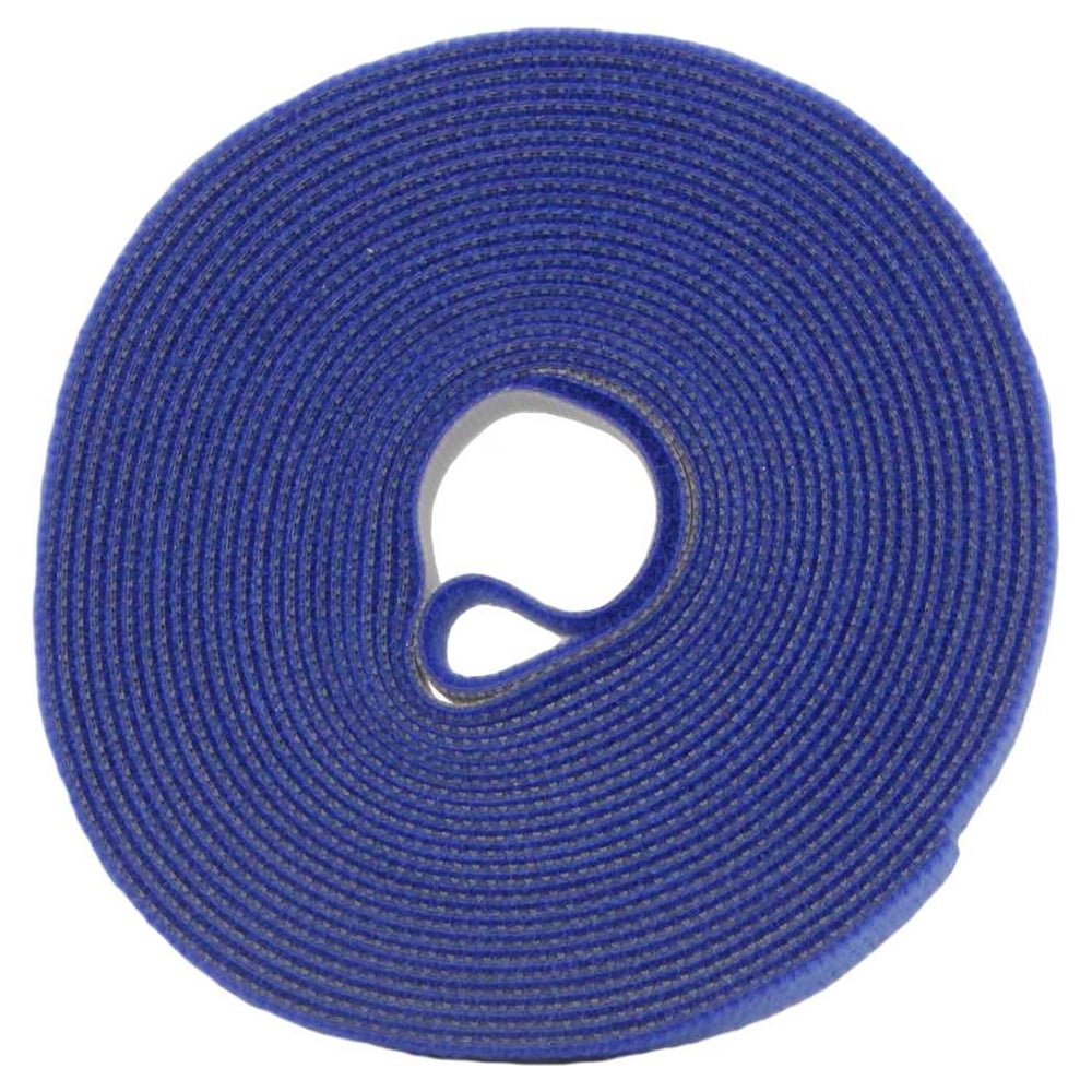 Изображение товара Лента-липучка многоразовая Retic 14,5 мм 5 м, синяя WASN-14.5x5-BL