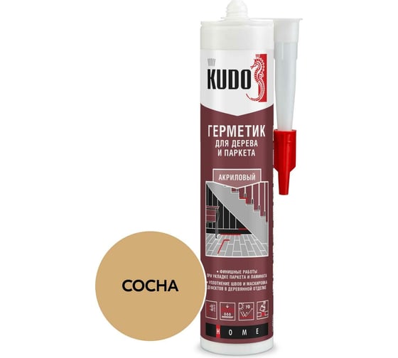 Изображение товара Герметик для паркета KUDO сосна 280 мл KSK-315