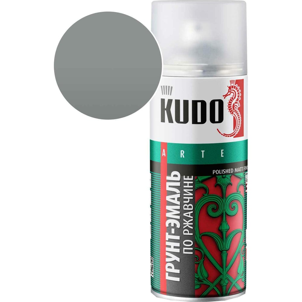 Грунт-эмаль по ржавчине KUDO эмаль для двигателя kudo