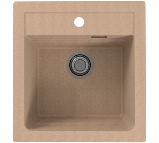 Изображение товара Мойка ALVEUS GRANITAL ATROx 20 BEIGE - G55 470x500 1x в комплекте с сифоном 1132823 1131988