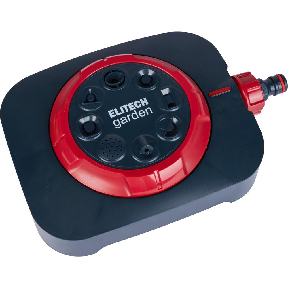 Изображение товара Разбрызгиватель пластиковый Elitech SP 005 Garden с 8 режимами