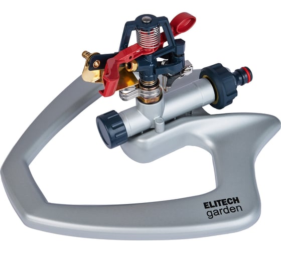 Изображение товара Разбрызгиватель импульсный на металлической подставке Elitech SP 008IM Garden 206075