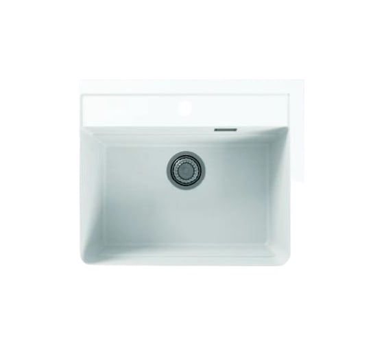 Изображение товара Мойка ALVEUS GRANITAL ATROx 30 ARCTIC - G11 590x500 1x в комплекте с сифоном 1132823 1131991