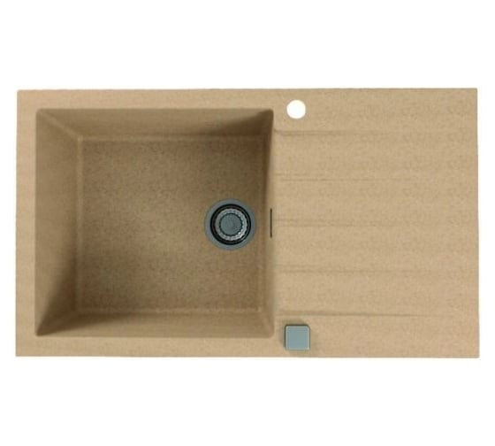 Изображение товара Мойка ALVEUS GRANITAL CADIT 40 BEIGE - G55 860х500 1X в комплекте с сифоном 1132823 1132029