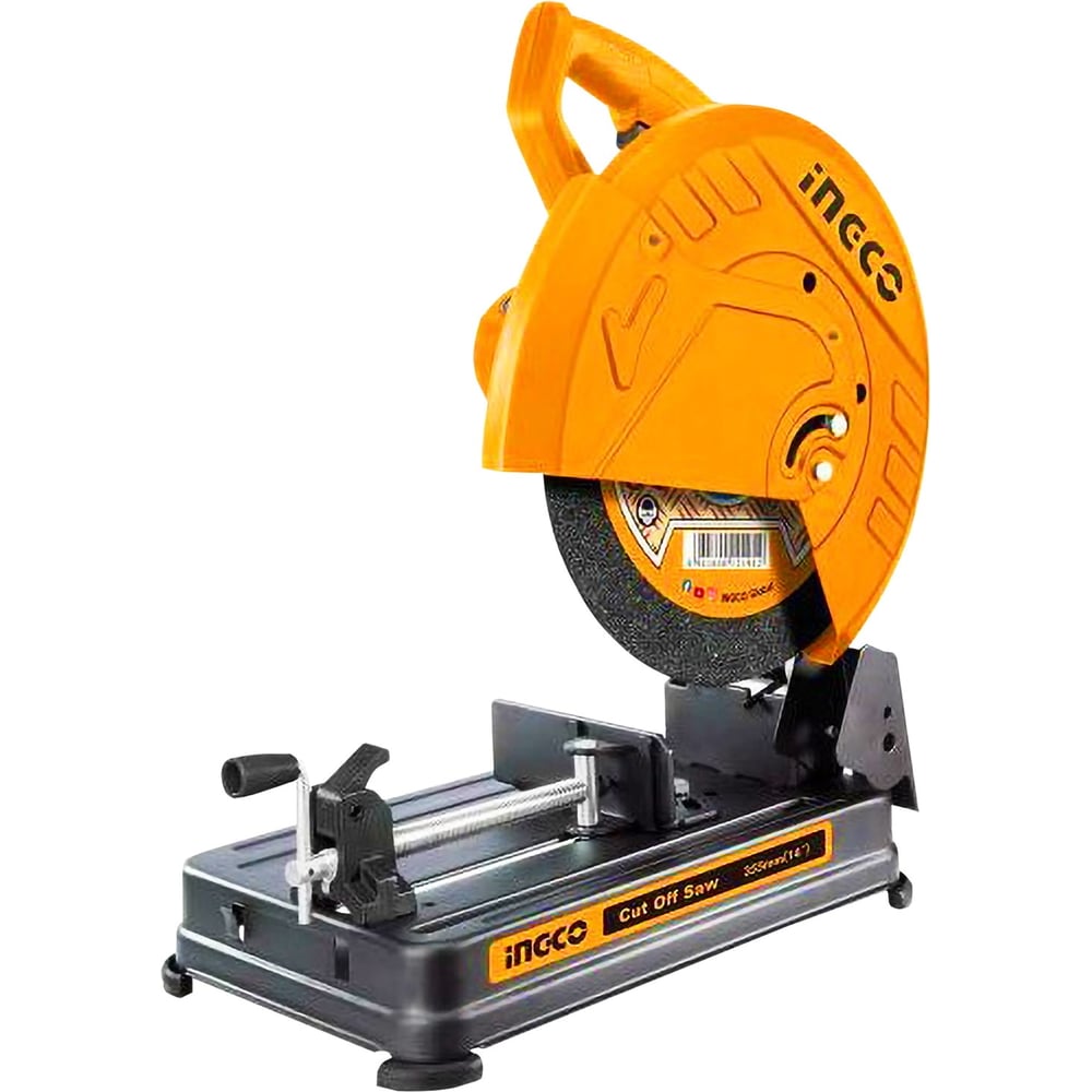 Изображение товара Монтажная пила INGCO 2400 Вт COS243558 профессиональный резак с диском 355 мм