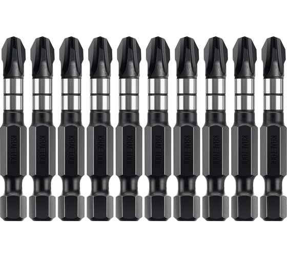 Изображение товара Ударные биты KRAFTOOL Impact Pro PH3, 50 мм, 10 шт 26191-3-50-S10