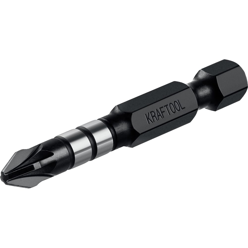 Изображение товара Ударные биты KRAFTOOL Impact Pro PZ2, 50 мм, 2 шт 26193-2-50-S2