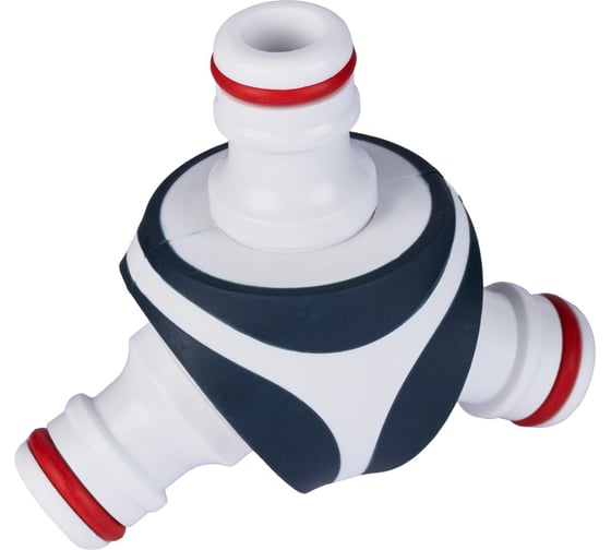 Изображение товара Коннектор Y-образный, пластик, премиум-класса HF 019 Garden Elitech 206047