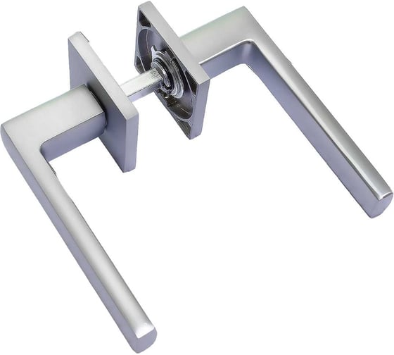 Изображение товара Ручка Doorlock DL Stone A43S Slim SC матовый хром, квадратная розетка, толщина двери 35-55 мм 73247