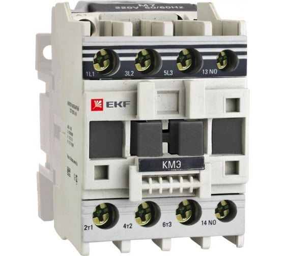 Изображение товара Малогабаритный контактор EKF, КМЭ, 18А, 110В, 1NO, PROxima ctr-s-18-110