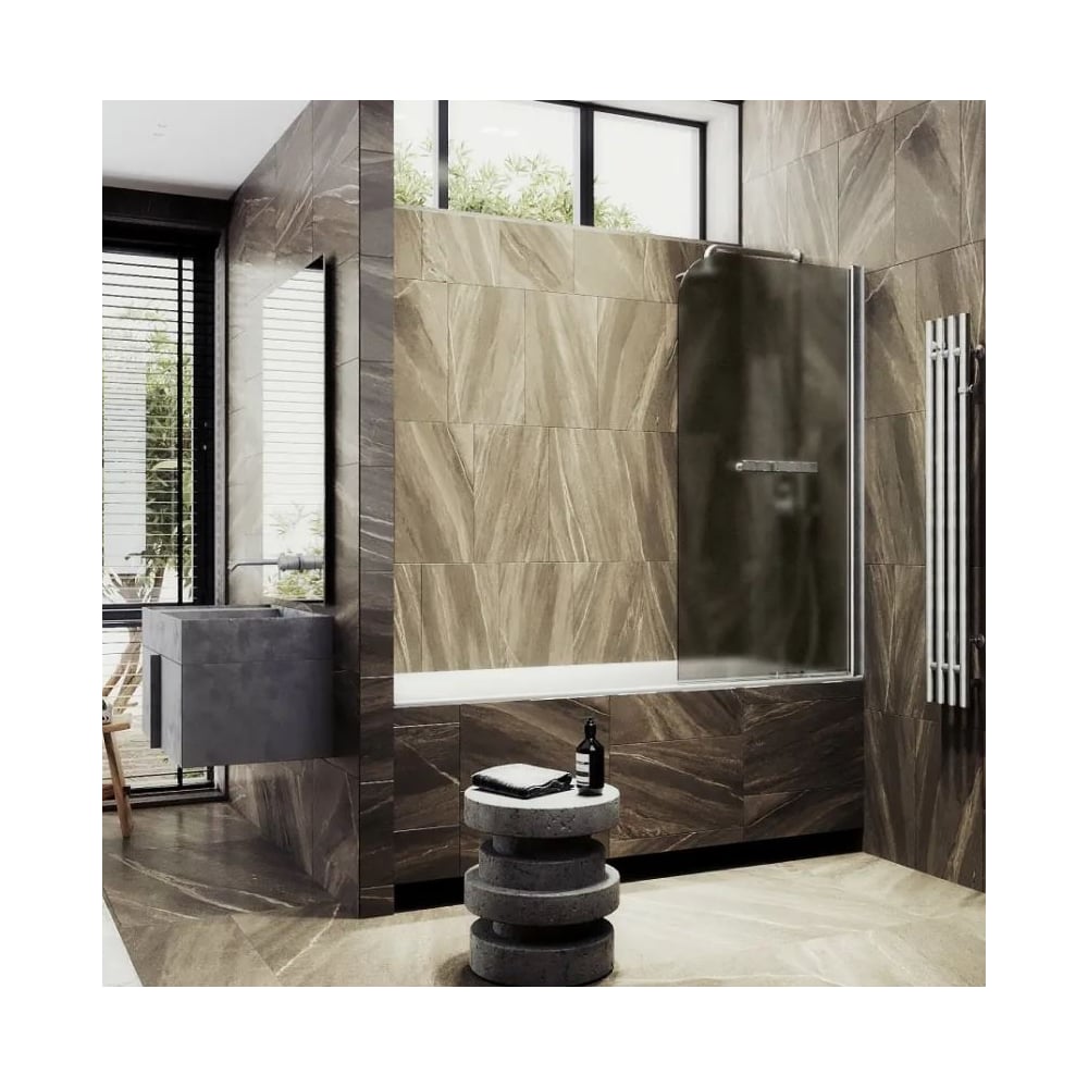 Изображение товара Шторка поворотная MaybahGlass 1400х800 6 мм бронза матовая