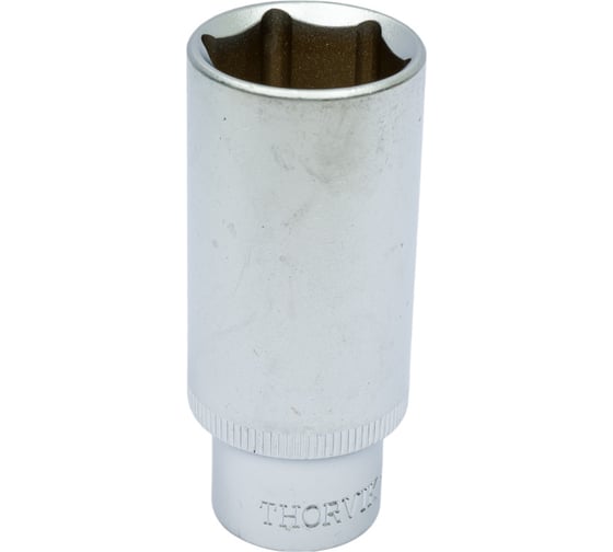 Изображение товара Головка торцевая глубокая S12S2121 21 мм, 3/8"DR THORVIK 054264