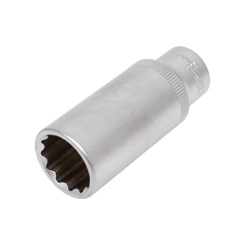 Изображение товара Головка торцевая 12-гранная глубокая 18 мм 3/8 дюйма THORVIK S12S2218