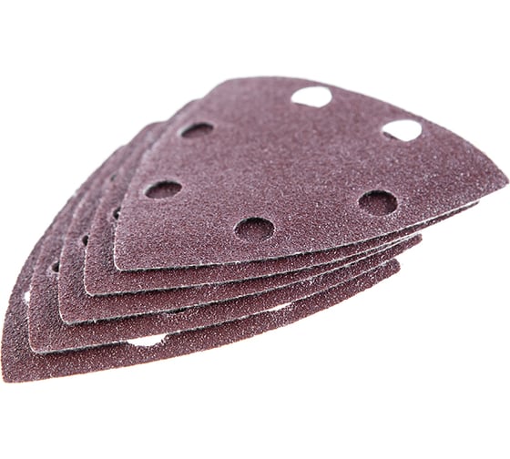 Изображение товара Набор шлифлистов Flex MF-AC 003 (5 шт; P 100; 80 мм) HAMMER 54493 220-003