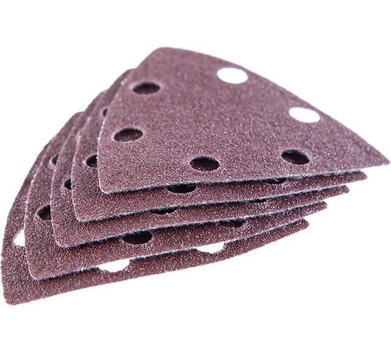 Изображение товара Набор шлифлистов Flex MF-AC 002 (5 шт; P 80; 80 мм) HAMMER 54492 220-002