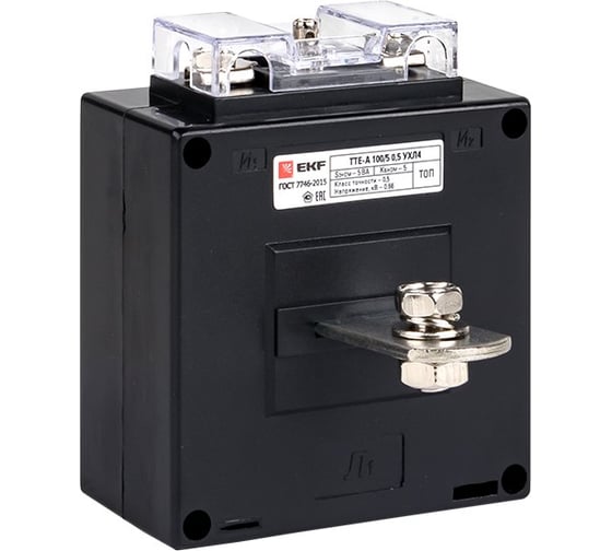 Изображение товара Трансформатор тока EKF ТТЕ-А-75/5А класс точности 0,5S PROxima SQtte-a-75-0.5S