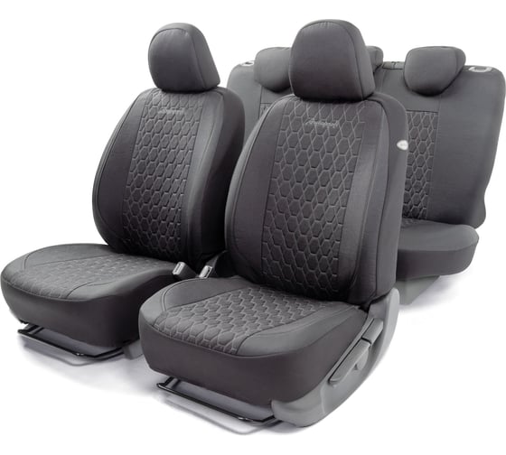 Изображение товара Авточехлы AUTOPROFI VERONA VER-1505 BK/GY