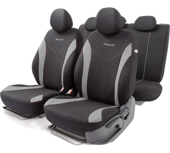 Изображение товара Авточехлы AUTOPROFI FLEX FLX-1102 BK/GY