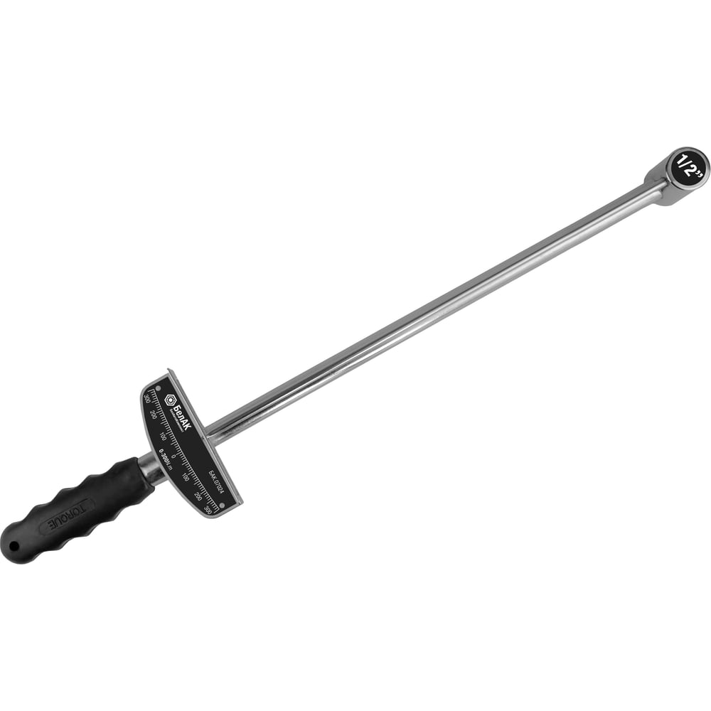 Изображение товара Динамометрический ключ БелАК 1/2 дюйма 0-300 Нм длина 480 мм