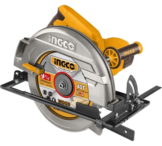 Изображение товара Циркулярная пила INGCO 2200 Вт 235x25.4мм SUPER INDUSTRIAL CS23522