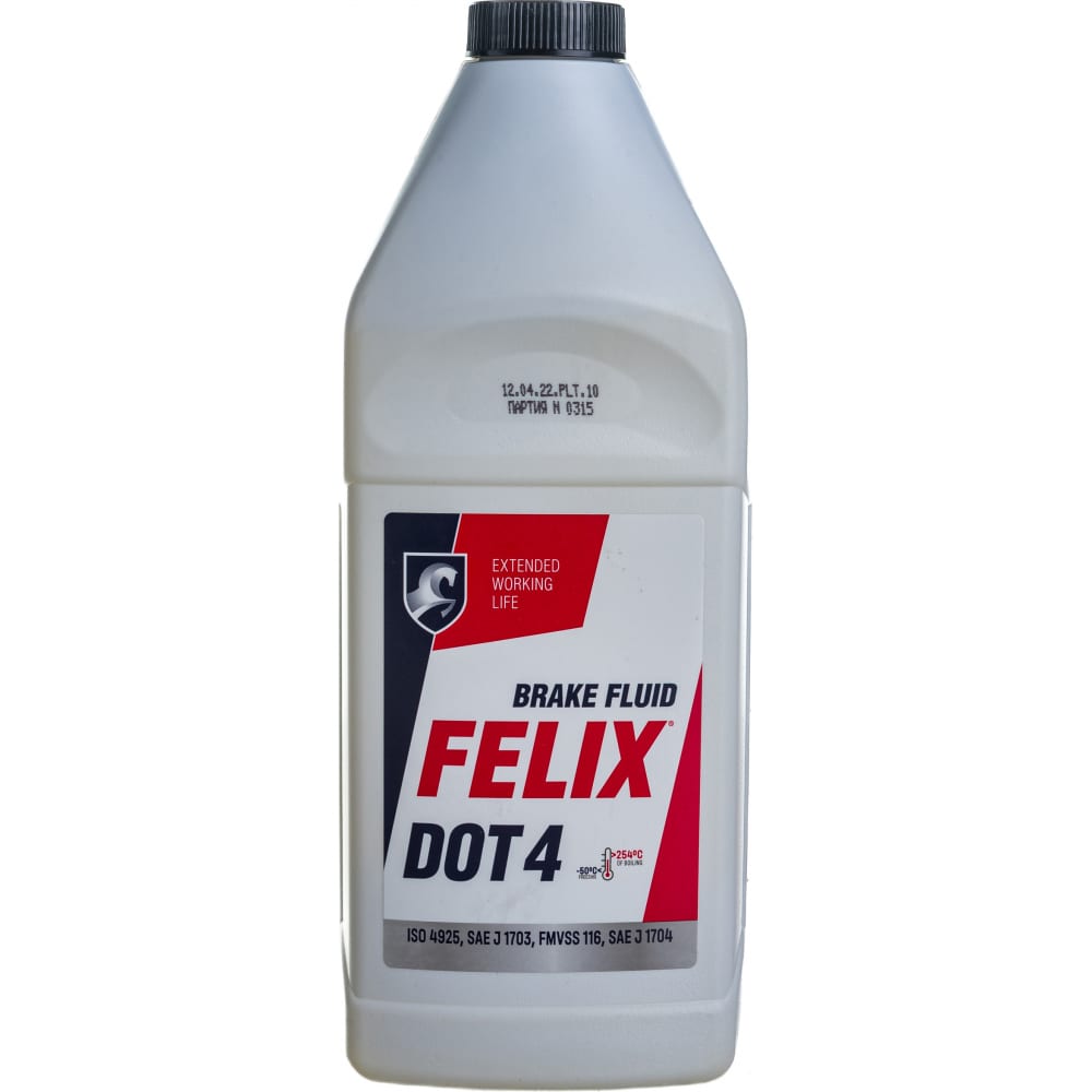 Тормозная жидкость FELIX тормозная жидкость sbrake dot 4 fenox