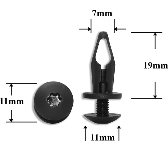 Изображение товара Автокрепеж для GM 10 шт 10089262 КрепАвто 0715