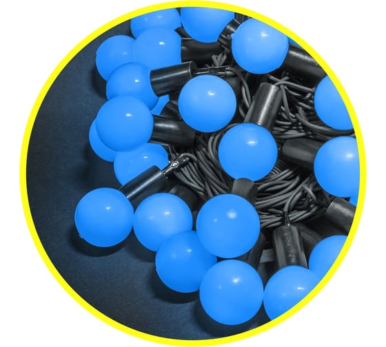 Изображение товара Гирлянда Navigator NGF-B02-70B-10-8m-230-BL-IP44 61839