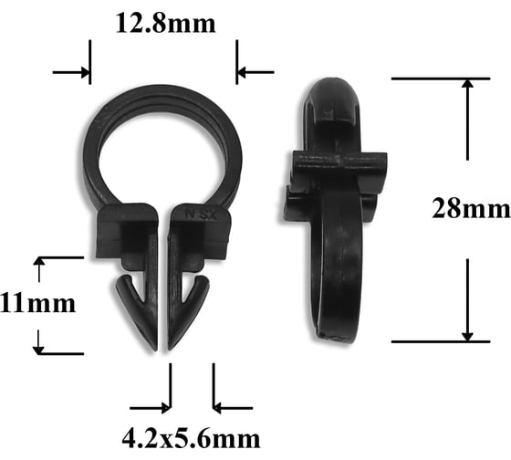 Изображение товара Автокрепеж универсальный 91547se0003 (91547-se0-003), 91547se00030 (91547-se0-0030) КрепАвто 0708