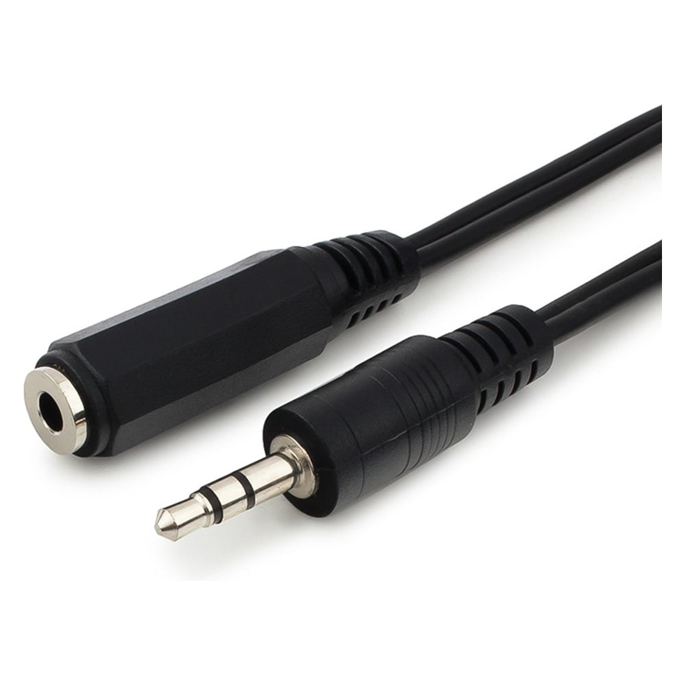 Изображение товара Аудио кабель Retic гнездо-штекер 3.5 мм 5м AUX-JACK-3.5-5