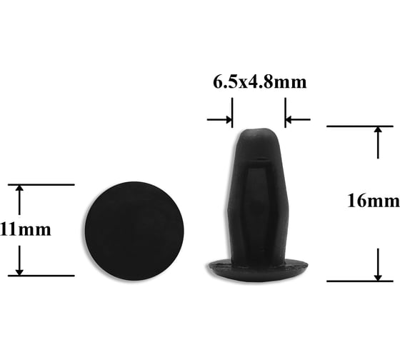 Изображение товара Автокрепеж для Infiniti Mazda Nissan 10 шт 0155300291, 992640543A, MS470073 КрепАвто 0701