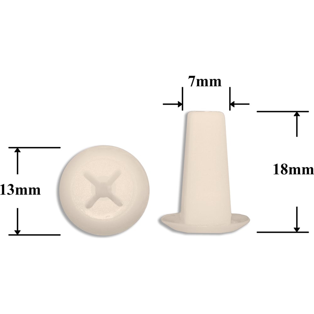 Изображение товара Автокрепеж клипса для дверных панелей Infiniti Mitsubishi Nissan 10 шт