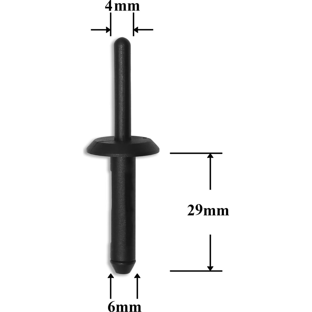 Изображение товара Автокрепеж для Chevrolet и Opel 10 шт крепежные элементы пластик