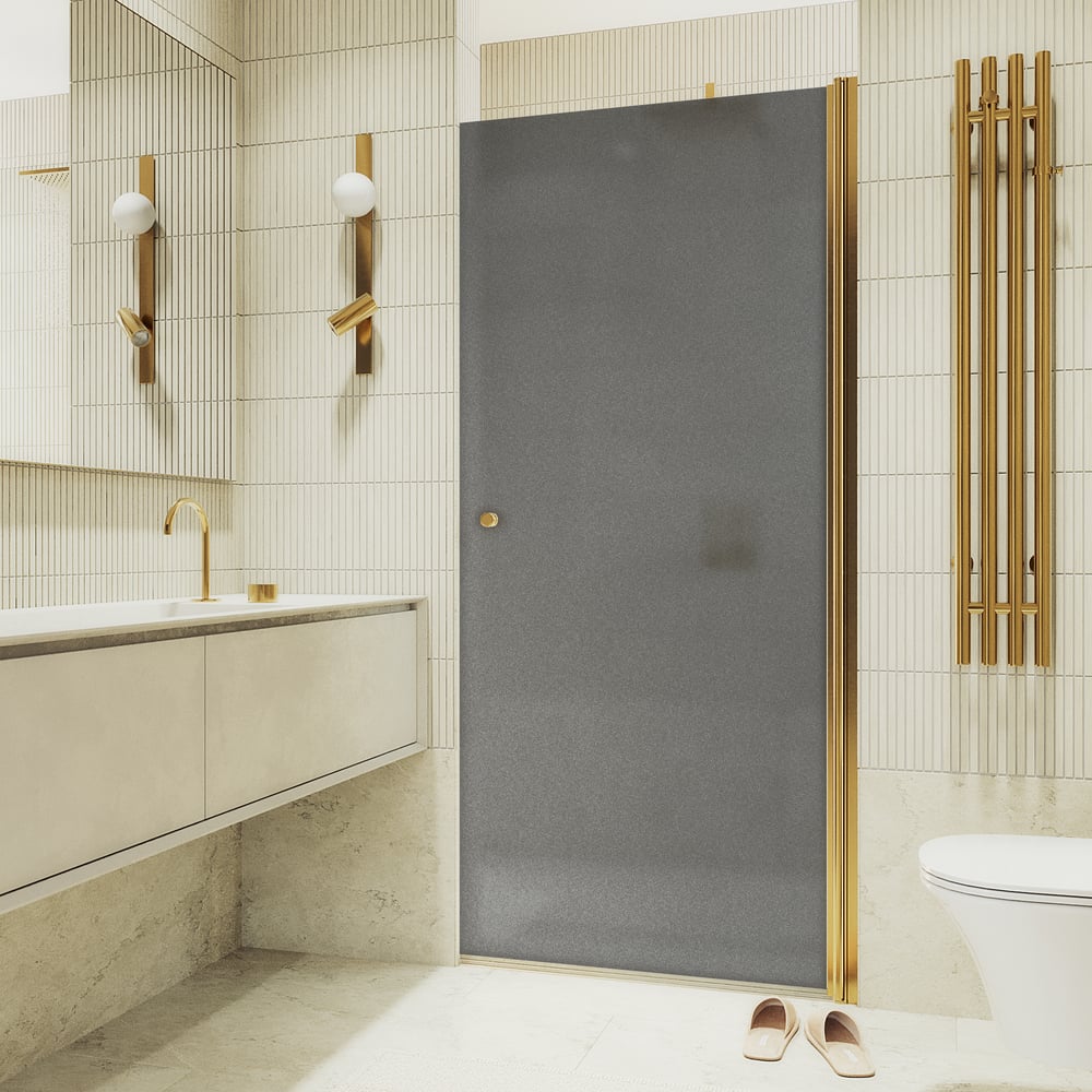 Изображение товара Дверь душевая MaybahGlass MGD-813-3, стекло графит матовое 6мм