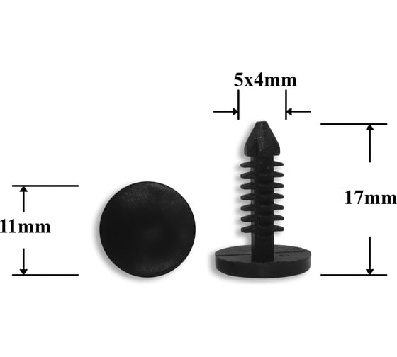 Изображение товара Автокрепеж для AMC Ford GM 10 шт 20413107, 388246S, 4006516 КрепАвто 0648