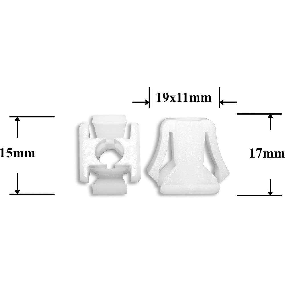 Изображение товара Автокрепеж для GM 10 шт КрепАвто клипса под саморез