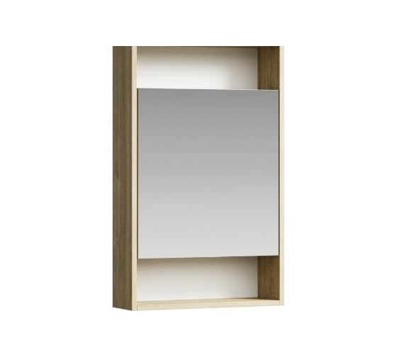 Изображение товара Шкаф-зеркало AQWELLA Сити 60 см, цвет дуб балтийский SIT0406DB