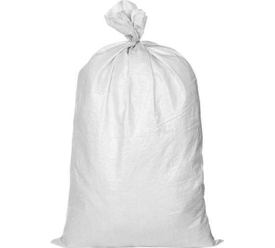 Изображение товара Мешок полипропиленовый белый, высший сорт, 100 л, 56x106 см, 200 шт ООО "Тандем Альянс" 0020