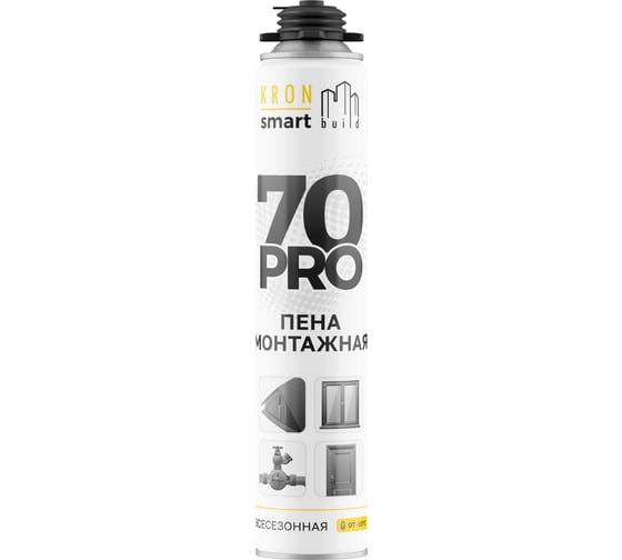Изображение товара Пена монтажная профессиональная Kronbuild SMART Всесезонная Pro 70 SFAS70