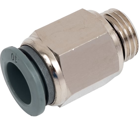 Изображение товара Фитинг прямой R7512 10 мм, 1/4" Camozzi SRF50-7512-1057R