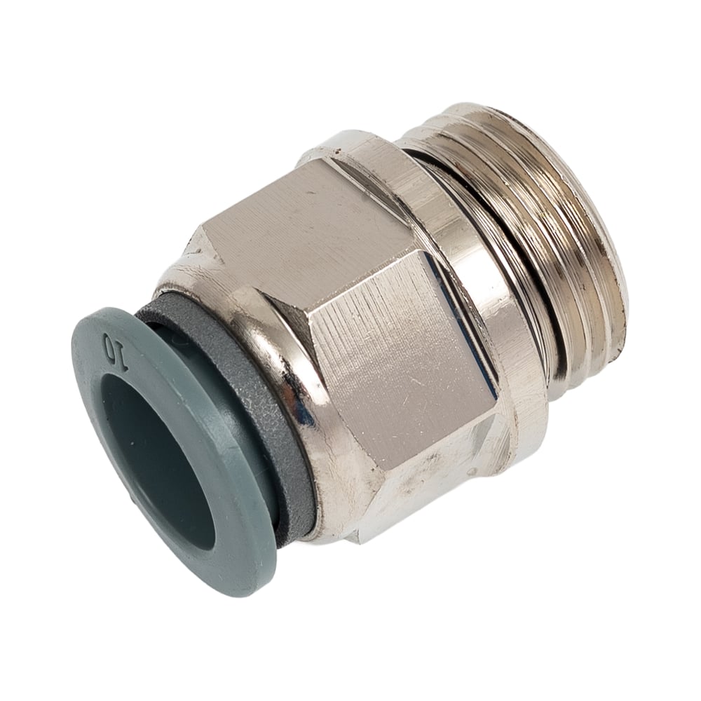 Изображение товара Фитинг прямой R7512 10 мм 3/8 Camozzi SRF50-7512-1058R