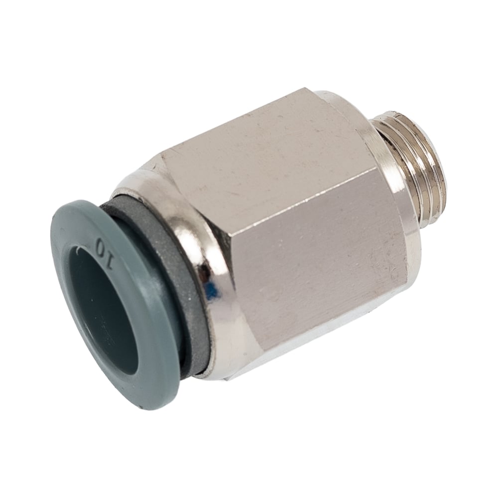 Изображение товара Фитинг прямой R7512 10 мм 1/8" Camozzi SRF50-7512-1056R переходник для труб