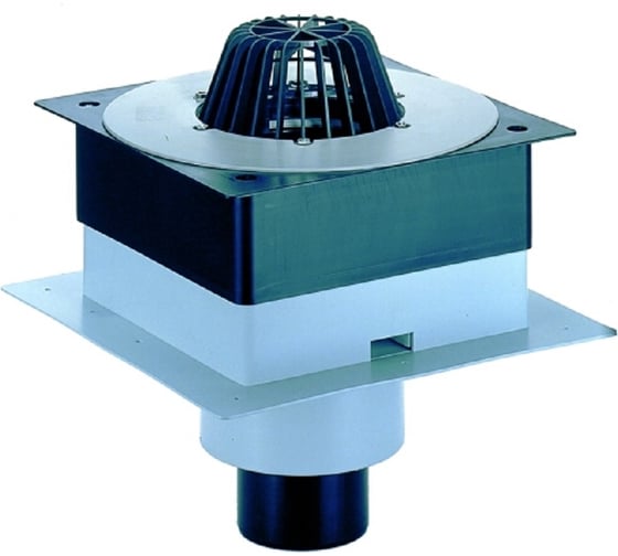 Изображение товара Кровельная воронка HL с гидроизоляционным полотном из ПВХ 63P/1