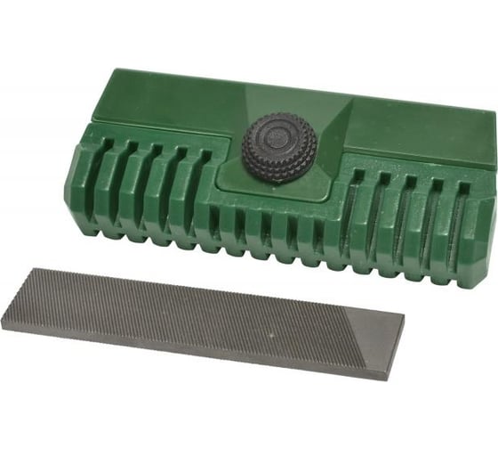 Изображение товара Приспособление для заточки направляющей шины с плоским напильником Державка Rezer 03.009.00023