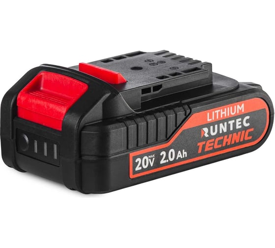 Изображение товара Аккумуляторная батарея RUNTEC TECHNIC 20В, 2Ач RT-LB22T
