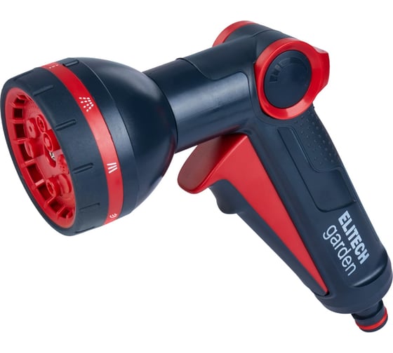 Изображение товара Пистолет-распылитель Elitech SG 005 Garden 8 режимов полива 206060