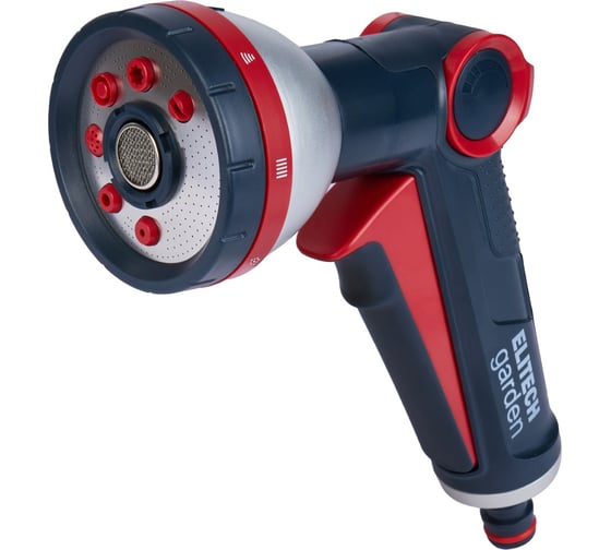 Изображение товара Пистолет-распылитель Elitech SG 010M Garden 8 режимов полива 206065