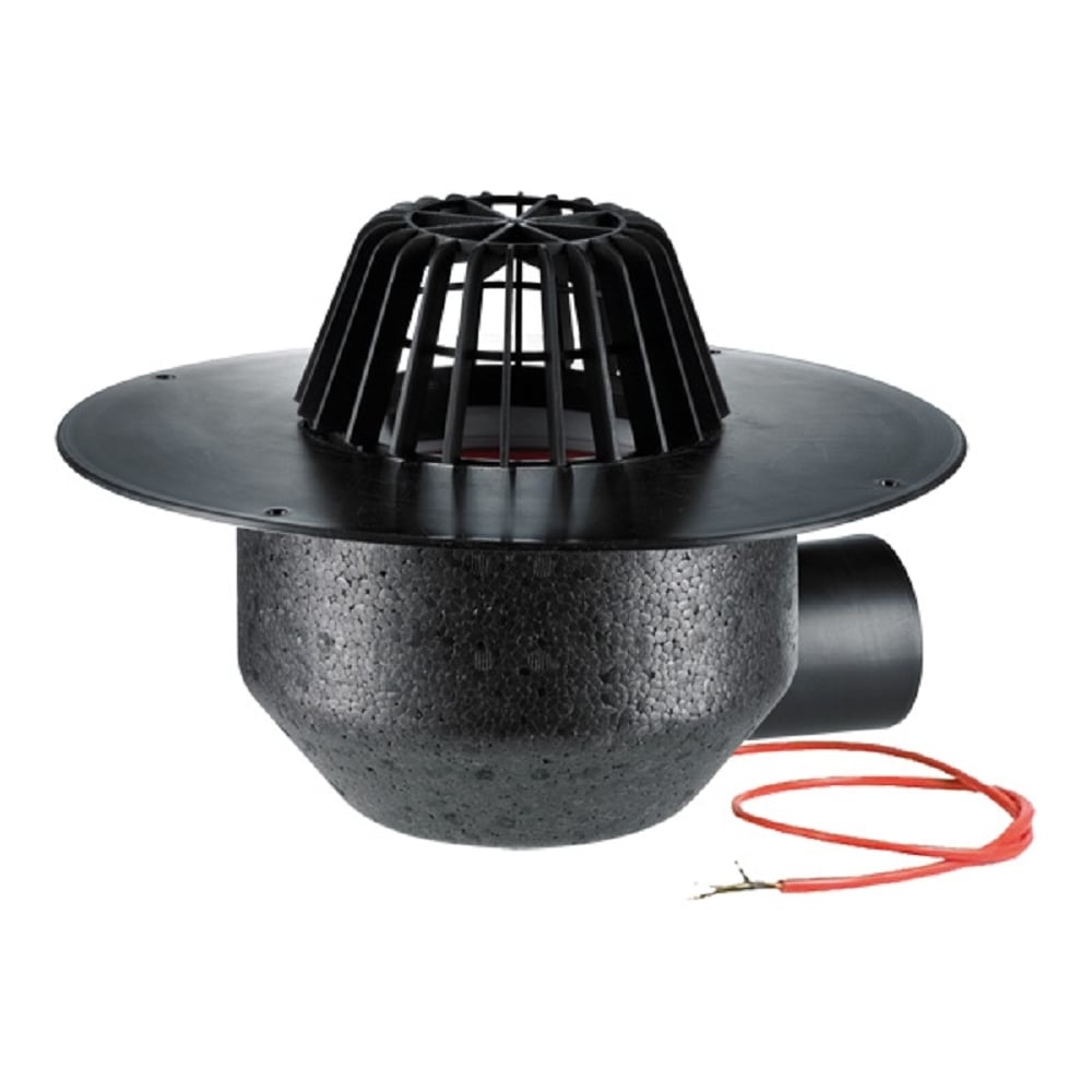 Изображение товара Кровельная воронка HL с электрообогревом для мембранных кровель DN75