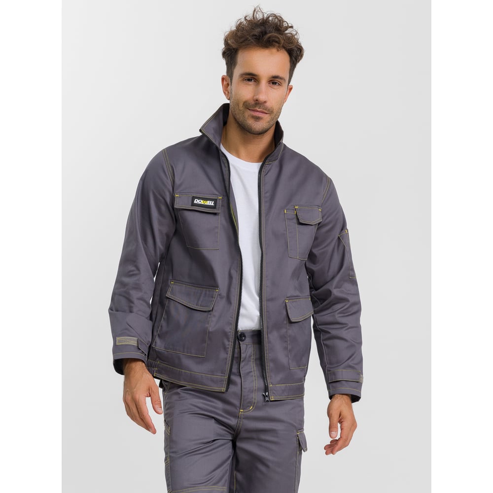 Изображение товара Куртка рабочая DOWELL Basic М (D81410-M) серого цвета